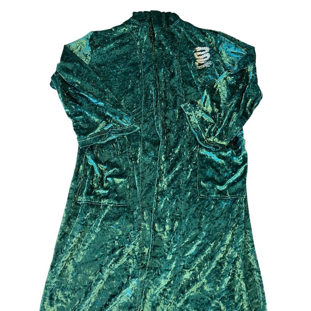 Harry Potter‎ Slytherin Robe Velvet Green XL Wizarding World-no belt
